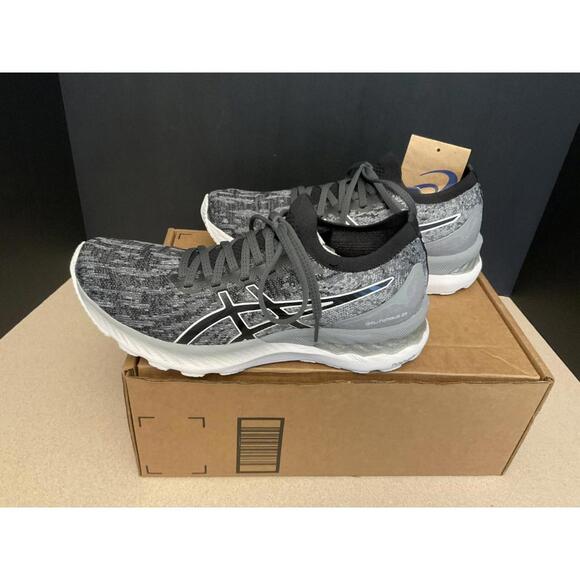 New! Womens Asics Gel-Nimbus 23 Sheetrock/Black Running Shoes. Size 8.5. Awesome - Picture 5 of 8